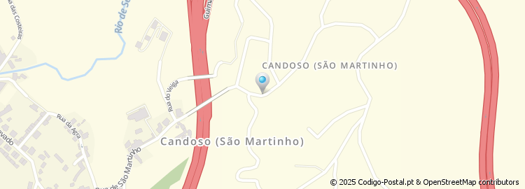 Mapa de Rua de São Martinho