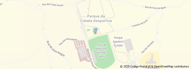 Mapa de Rua dos Vencedores