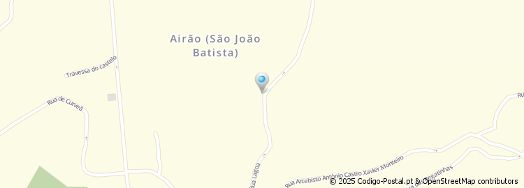 Mapa de Travessa da Lagoa