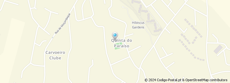 Mapa de Quinta do Paraíso