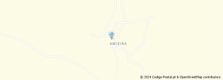 Mapa de Amieira