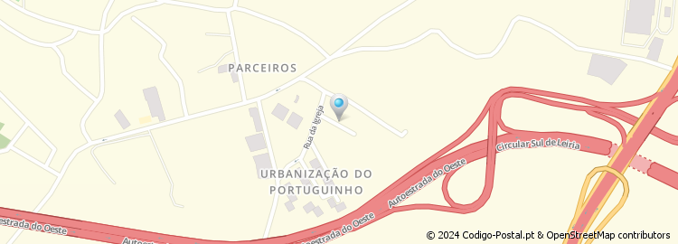 Mapa de Largo do Cruzeiro