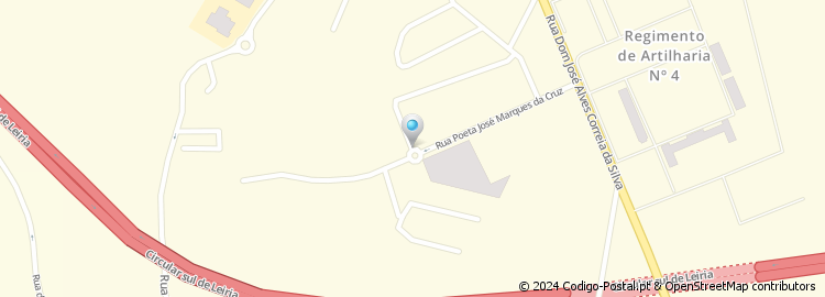Mapa de Rua Cruz de Melo