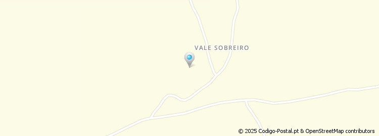 Mapa de Vale Sobreiro