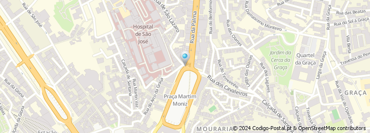 Mapa de Apartado 22553, Lisboa