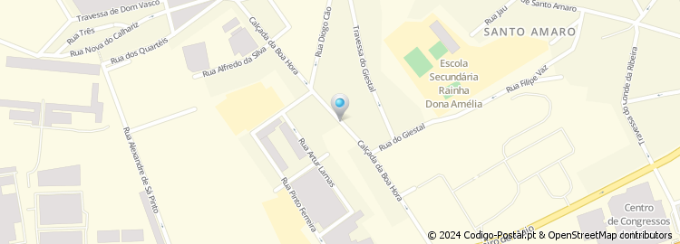 Mapa de Apartado 3315, Lisboa