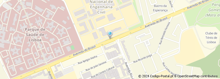 Mapa de Apartado 52314, Lisboa