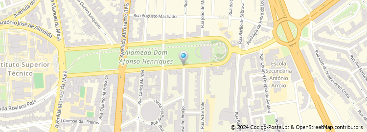 Mapa de Apartado 9615, Lisboa