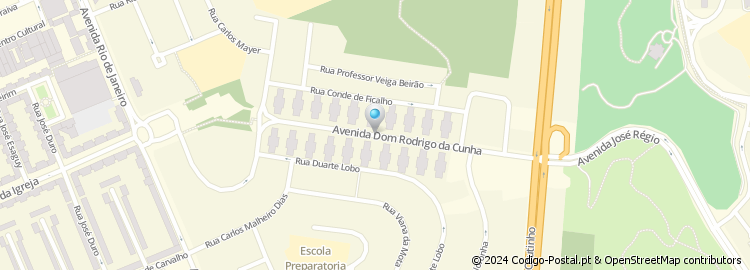 Mapa de Avenida Dom Rodrigo da Cunha