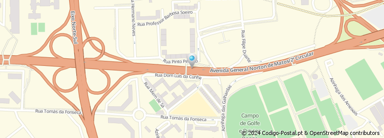 Mapa de Avenida Eusébio da Silva Ferreira