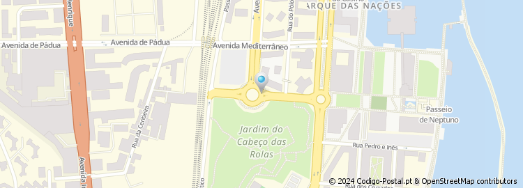 Mapa de Praça do Príncipe Perfeito