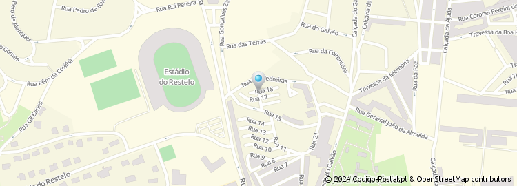 Mapa de Rua 18