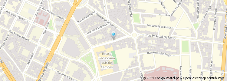 Mapa de Rua Almirante Barroso