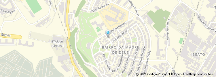 Mapa de Rua Lino Helder