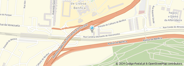 Mapa de Rua Pery de Linde