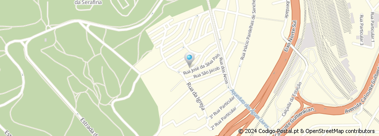 Mapa de Rua São Vicente de Paulo
