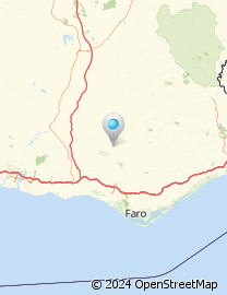 Mapa de Centro Empresarial e Industrial de Loulé