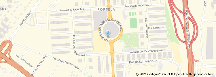 Mapa de Apartado 600, Portela Lrs