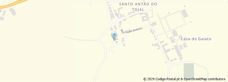 Mapa de Largo de Santo Antão