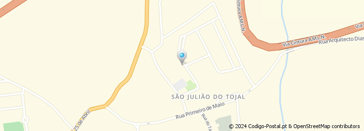 Mapa de Rua 5 de Outubro