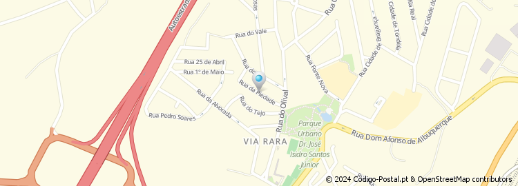 Mapa de Rua da Piedade