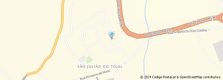 Mapa de Rua da Rosa