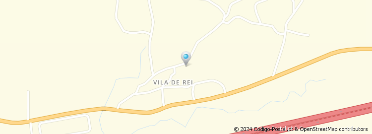 Mapa de Rua das Oliveiras