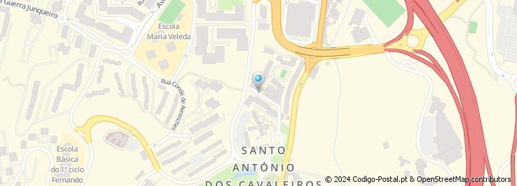 Mapa de Rua de Santo António