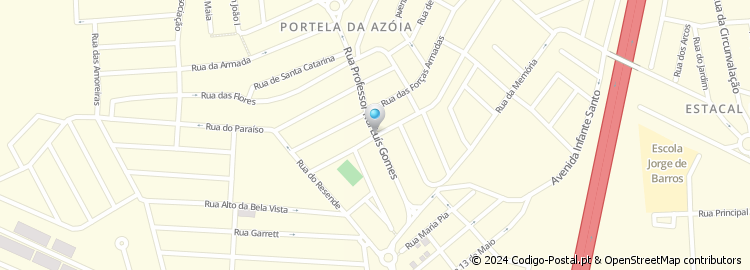 Mapa de Rua de São Martinho