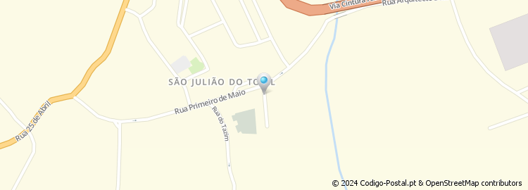 Mapa de Rua Soeiro Pereira Gomes