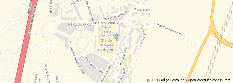 Mapa de Travessa da Escola