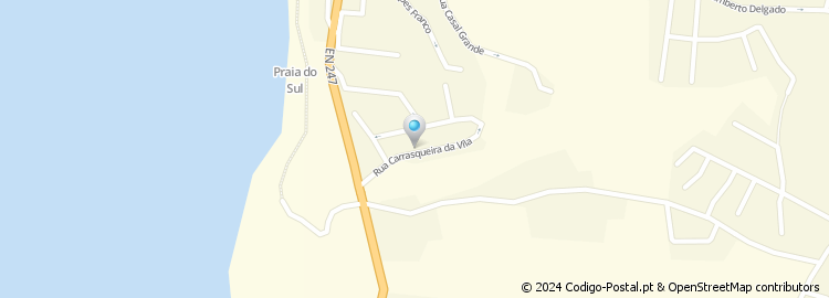 Mapa de Rua Carrasqueira da Vila