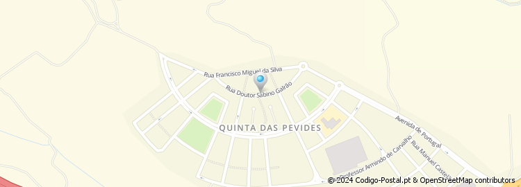 Mapa de Rua Doutor Sabino Galrão