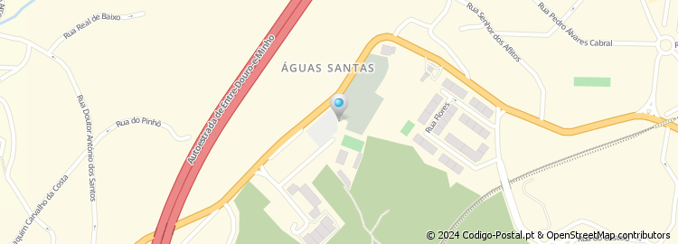 Mapa de Largo Santa Maria de Águas Santas