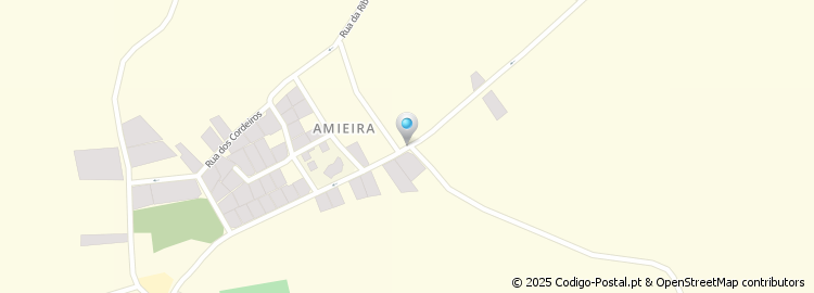 Mapa de Amieira