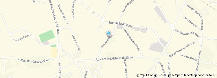 Mapa de Rua da Rodela