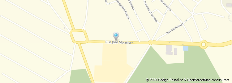 Mapa de Rua José Moreira