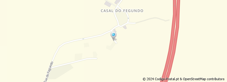 Mapa de Travessa do Fagundo