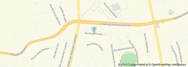 Mapa de Rua Amorim Girão