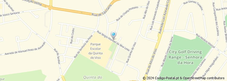 Mapa de Rua Sérgio Manuel da Silva Leite