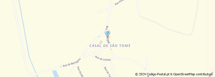 Mapa de Largo Casal de São Tomé