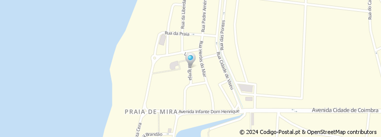 Mapa de Largo da Igreja