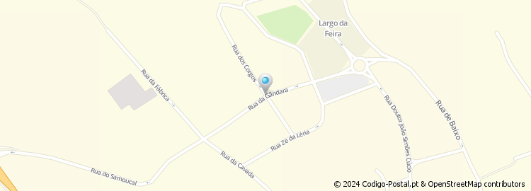 Mapa de Rua da Gandara