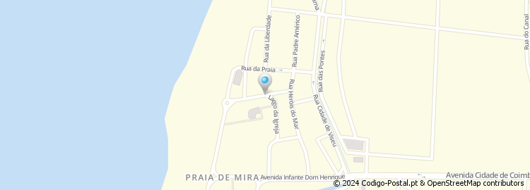 Mapa de Rua da Igreja