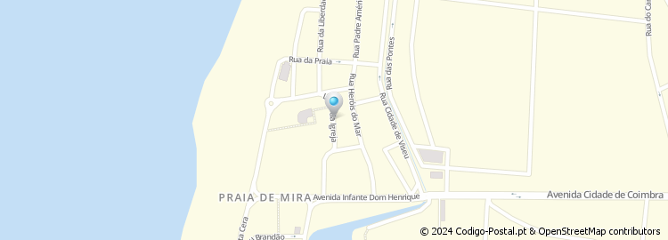 Mapa de Rua do Aceiro