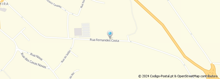 Mapa de Rua Fernandes Costa