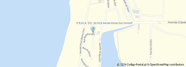 Mapa de Rua Raul Brandão