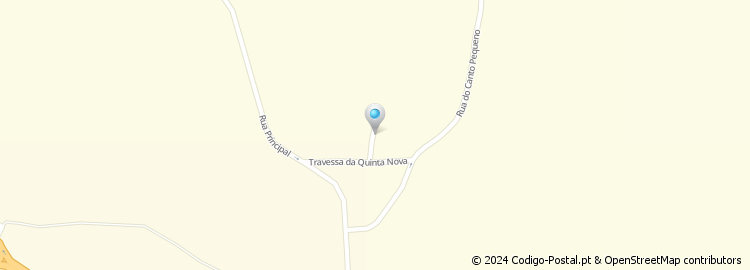 Mapa de Travessa da Quinta Nova