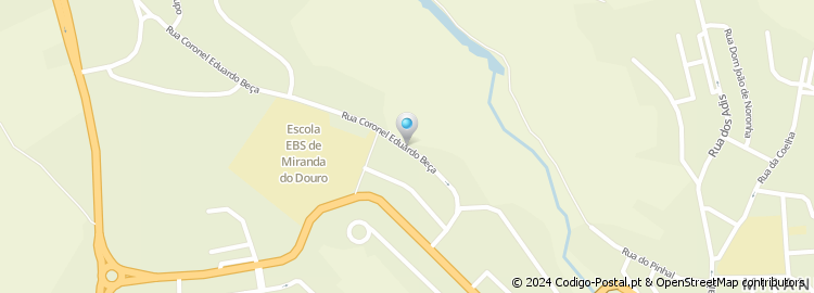 Mapa de Rua da Esperança