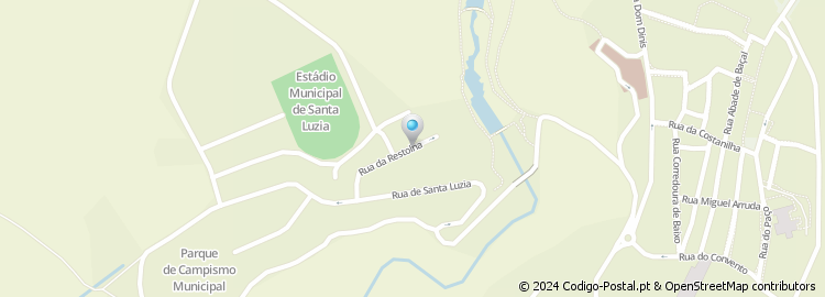 Mapa de Rua da Restolha